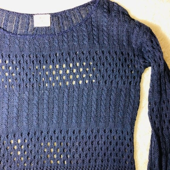 Pins and Needles Long Sleeve Knit Top Sweater - Picture 3 of 7